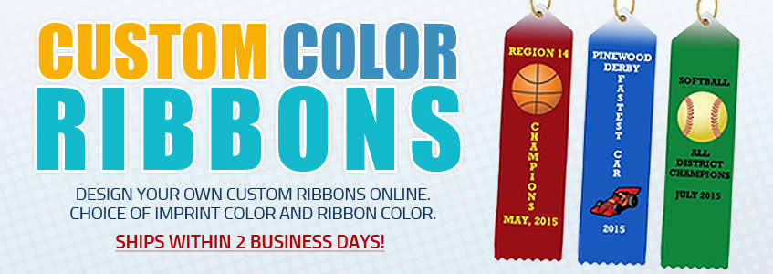 custom color ribbon